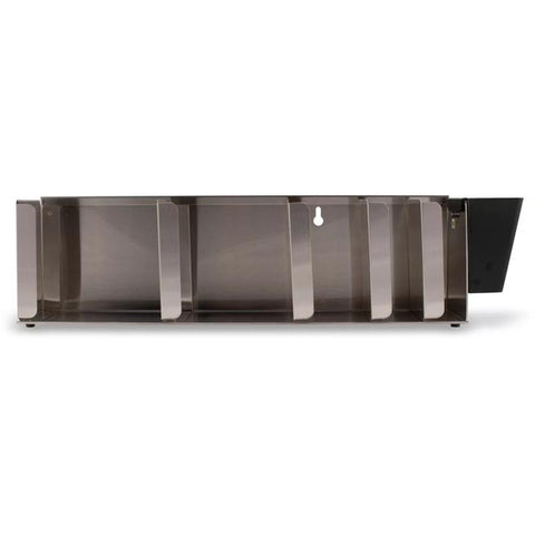 San Jamar L1022 Adjustable Lid Organizer 5 Stack - Stainless Steel