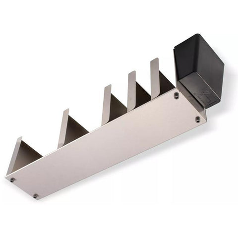 San Jamar L1022 Adjustable Lid Organizer 5 Stack - Stainless Steel