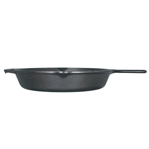 Lodge L10SK3BS 12-Inch Cast Iron Scouts Skillet with Boy Scout Fleur-de-Lis Design