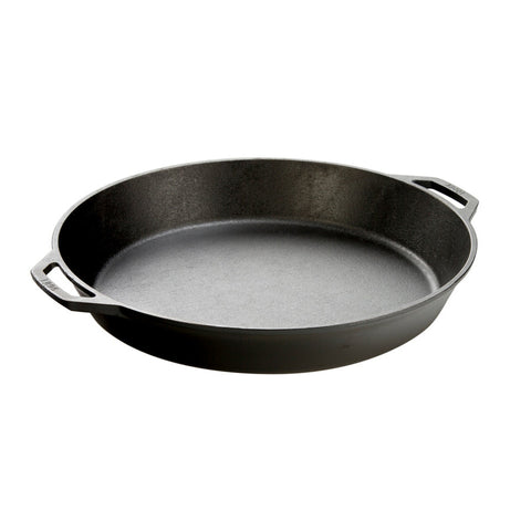 Lodge L10SKL 12-Inch Pre-Seasoned Cast Iron Dual Handle Pan
