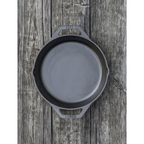 Lodge L5RPL3 8" Cast Iron Dual-Handle Pan