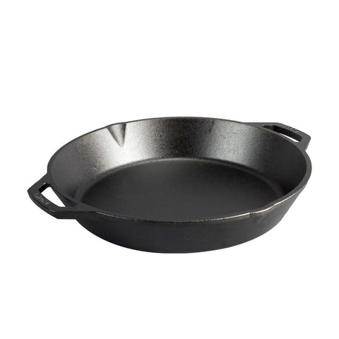 Lodge L5RPL3 8" Cast Iron Dual-Handle Pan