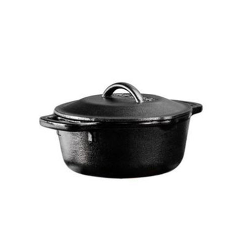 Lodge L8DOL3 Cast Iron 5-Quart Dutch Oven with Lid