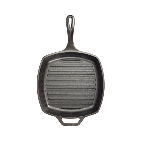 Lodge Cast Iron L8SGP3 10.5 Inch Square Cast Iron Grill Pan