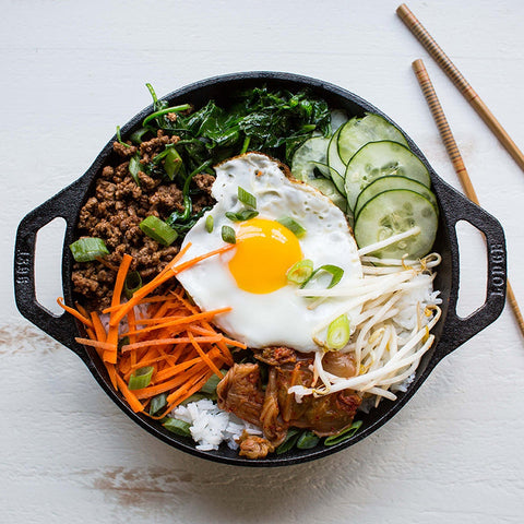 Lodge L9MW 9" Cast Iron Mini Wok