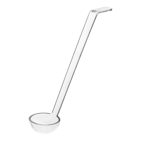 Cambro LD105135 Camwear 1 oz. Clear Polycarbonate Salad Dressing Ladle