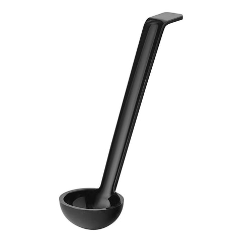 Cambro LD85110 Camwear Black 0.75 oz. Polycarbonate Ladle