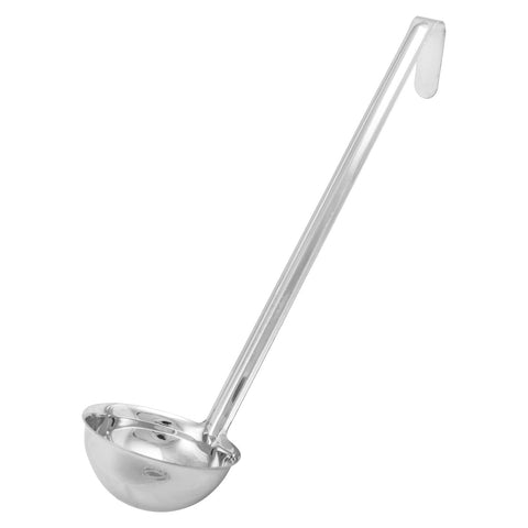 Winco LDI-6 One-Piece Stainless Steel Ladle, 6 oz