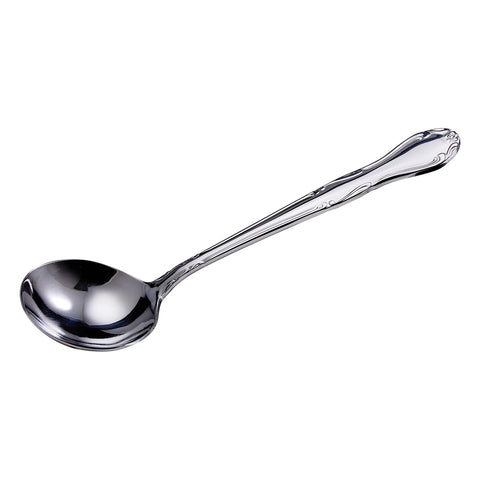 Winco LE-1 7" Gravy & Soup Ladle, 1 oz, Stainless Steel
