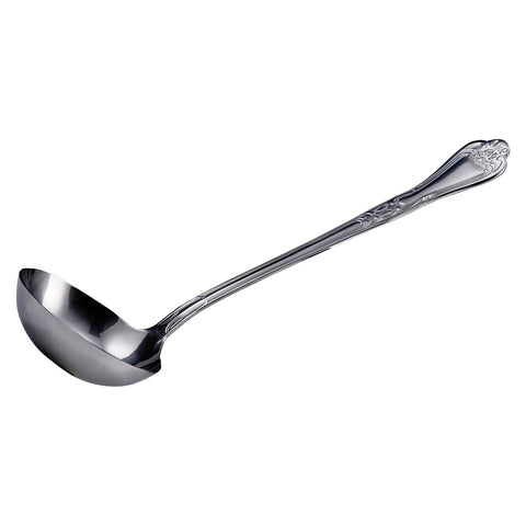 Winco LE-4 4 oz Elegance Gravy and Soup Ladle, Stainless Steel, 13 in.