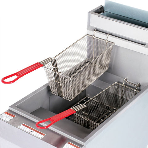 Vulcan LG400 50 lb LG Series Gas Freestanding Floor Fryer