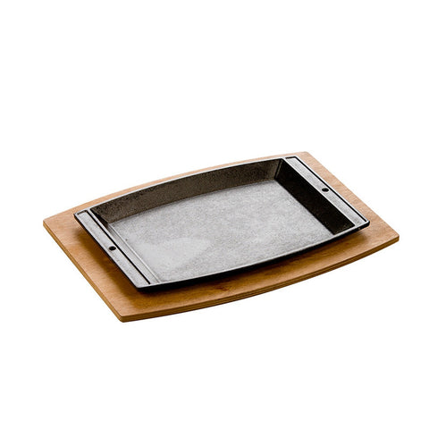Lodge LJSCP3 Jumbo Cast Iron Rectangular Griddle, 15 Inch