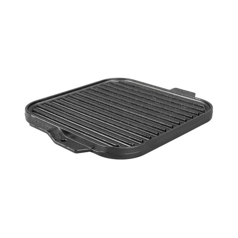 Lodge LSRG3 10.5" Single Burner Reversible Cast Iron Grill/Griddle