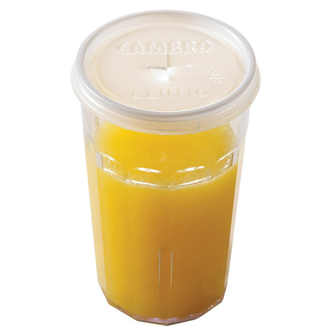 Cambro LT10152 Laguna 10 oz Clear SAN Plastic Hammered Tumbler