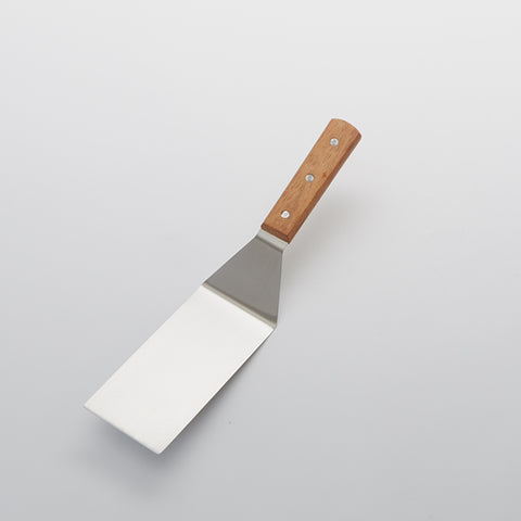 American Metalcraft LT12 12-Inch Stainless Steel Turner with Wood Handle