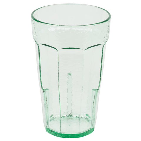 Cambro LT14427 Laguna 14 oz. Spanish Green SAN Plastic Tumbler