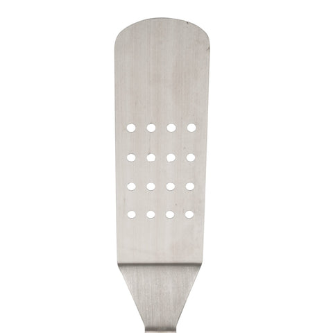 American Metalcraft LT14P 14" Perforated Turner with Wood Handle