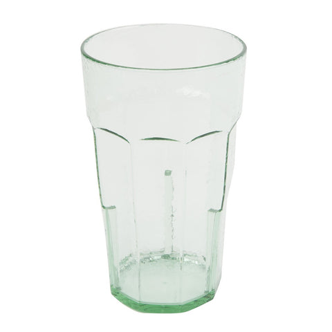 Cambro LT22427 Laguna 22 oz. Spanish Green SAN Plastic Tumbler