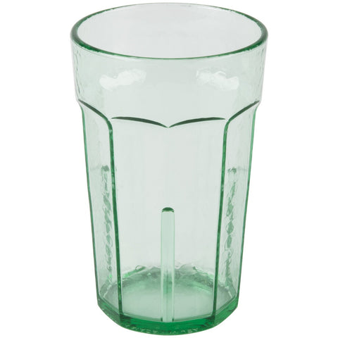 Cambro LT8427 Laguna 8 oz. Spanish Green SAN Plastic Tumbler
