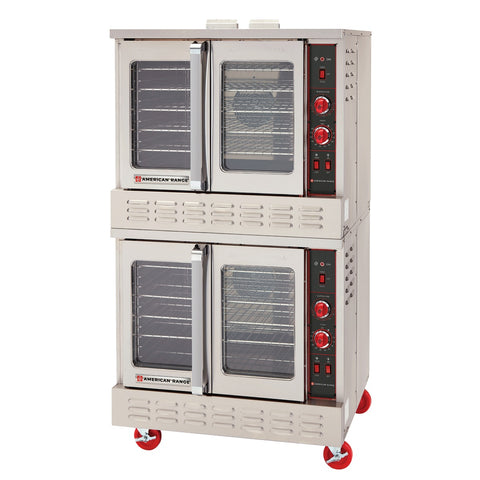 American Range M-2 Majestic Double-Deck Bakery-Depth Gas Convection Oven