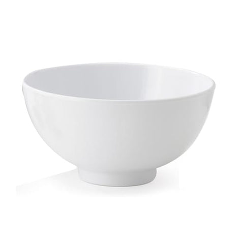 G.E.T. Enterprises M-768-W Water Lily 9 oz. White Melamine Bowl
