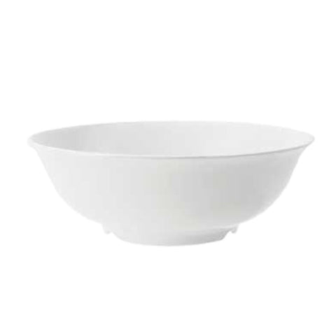 G.E.T. Enterprises M-814-W Supermel 2.9 Qt. Break-Resistant White Melamine Bowl