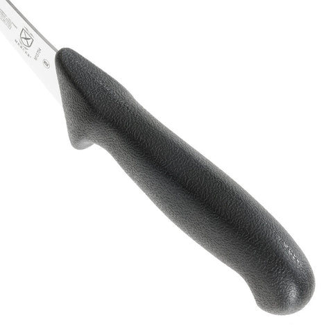 Mercer Culinary M13704 BPX 5.9 in. Semi-Flexible Curved Boning Knife with Black Glass-Reinforced Nylon Handle