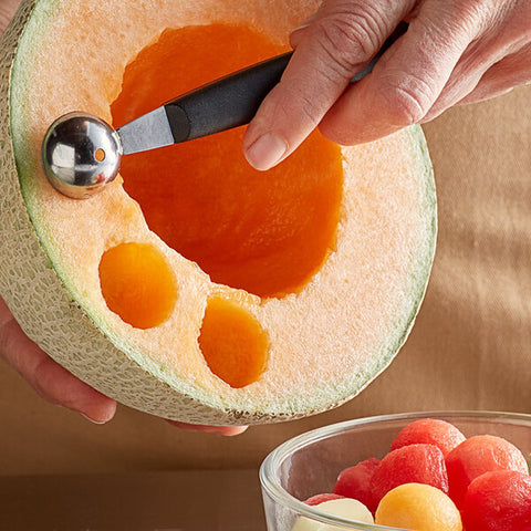 Mercer Culinary M15100P Garde Manger Double-Sided Stainless Steel Melon Baller