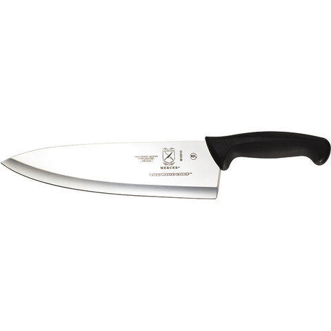 Mercer Culinary M18010 Millennia 10" Wide Hollow Ground Chef's Knife