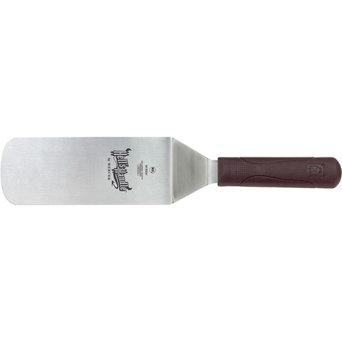 Mercer Culinary M18300 Hell's Handle 8" x 3" Solid Rounded Edge Turner