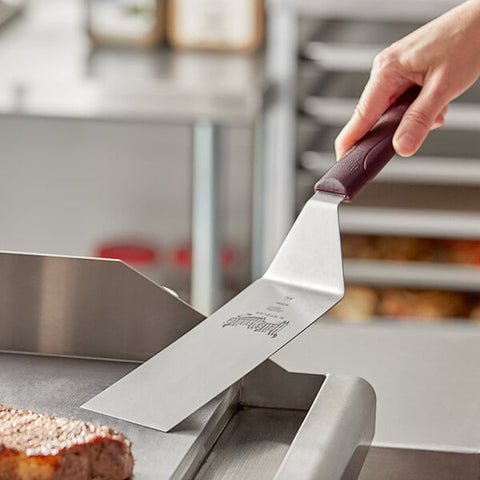 Mercer Culinary M18360 Hell's Handle High Heat 8" x 3" Square Edge Turner