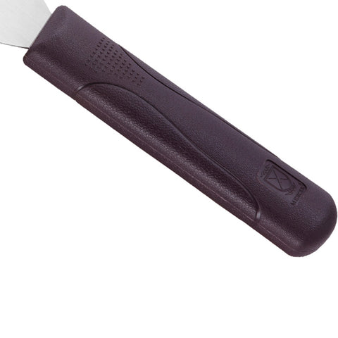 Mercer Culinary M18370 Hell's Handle High Heat 6" x 5 1/8" Stainless Steel Dough Cutter / Bench Scraper
