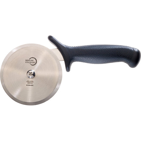 Mercer Culinary M18604BK Millennia 4-Inch High-Carbon Steel Pizza Cutter with Black Handle