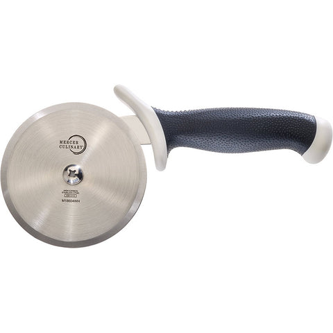 Mercer Culinary M18604WH Millennia 4" High-Carbon Japanese Steel Pizza Cutter with White Handle