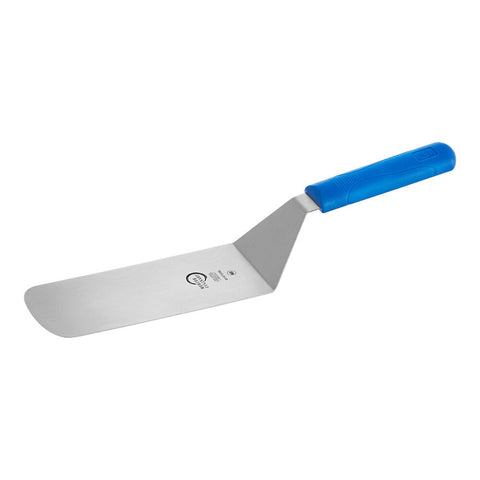 Mercer Culinary M18700BL Millennia 8" x 3" Turner with Blue Handle