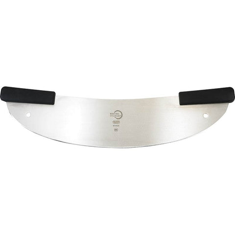 Mercer Culinary M18925 Millennia 20" Rocker Pizza Knife with Black Santoprene Handles