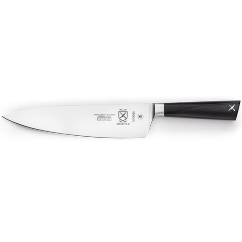 Mercer Culinary M19080 ZüM 8" Chef's Knife with Black Ergonomic Handle, High-Carbon German Steel