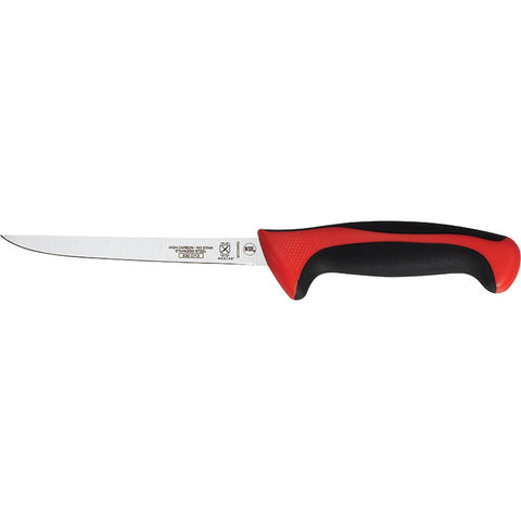 Mercer Culinary M22206RD Millennia Colors 6" Narrow Boning Knife with Red Handle