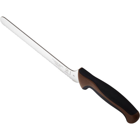 Mercer Culinary M22418BR Millennia 8" Offset Bread Knife with Brown Handle