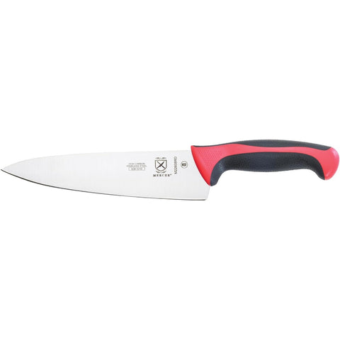Mercer Culinary M22608RD Millennia Colors 8 Inch Chef's Knife with Red Handle