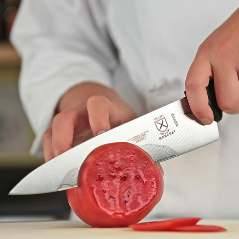 Mercer Culinary M22608 Millennia 8" Chef's Knife with Black Handle