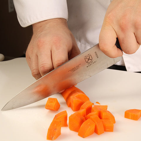 Mercer Culinary M22608 Millennia 8" Chef's Knife with Black Handle