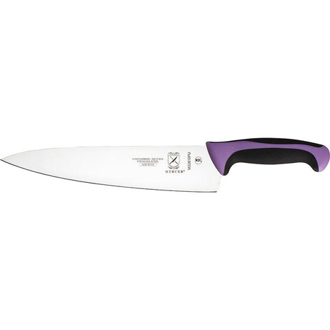 Mercer Culinary M22610PU Millennia Colors 10-Inch Purple Chef's Knife