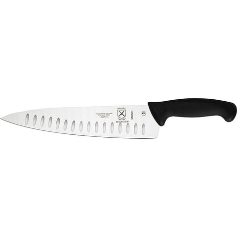 Mercer Culinary M22611 Millennia 10-Inch Granton Edge Chef's Knife, Black Handle