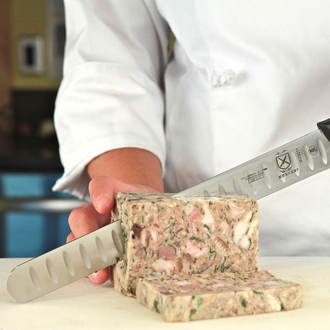 Mercer Culinary M23011 Millennia 11-Inch Granton Edge Slicer Knife
