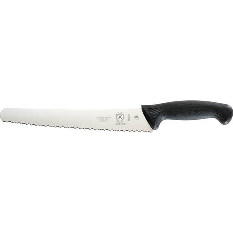 Mercer Culinary M23211 Millennia 10 Inch Left-Handed Wavy Edge Wide Bread Knife
