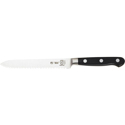 Mercer Culinary M23610 Renaissance 5 Inch Wavy Edge Forged Tomato Knife