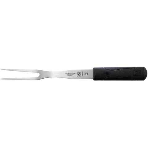 Mercer Culinary M23800 Millennia 8-Inch Cook's Fork with Black Polypropylene Handle