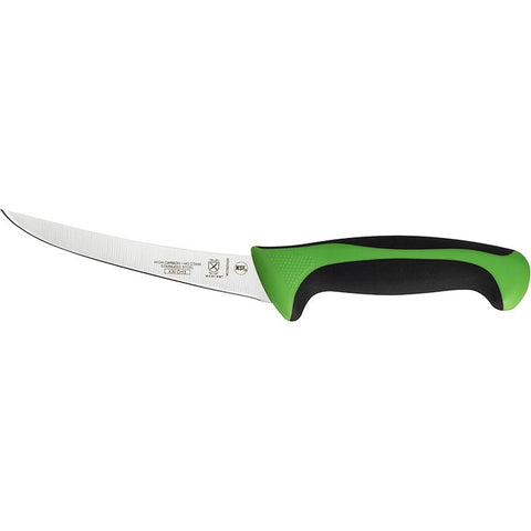 Mercer Culinary M23820GR Millennia Colors 6-Inch Curved Stiff Boning Knife, Green Handle