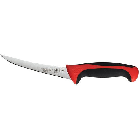 Mercer Culinary M23820RD Millennia Colors 6" Curved Boning Knife with Red Handle